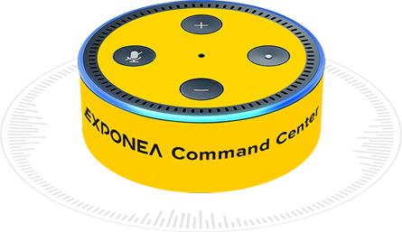 Exponea Command Center active sound