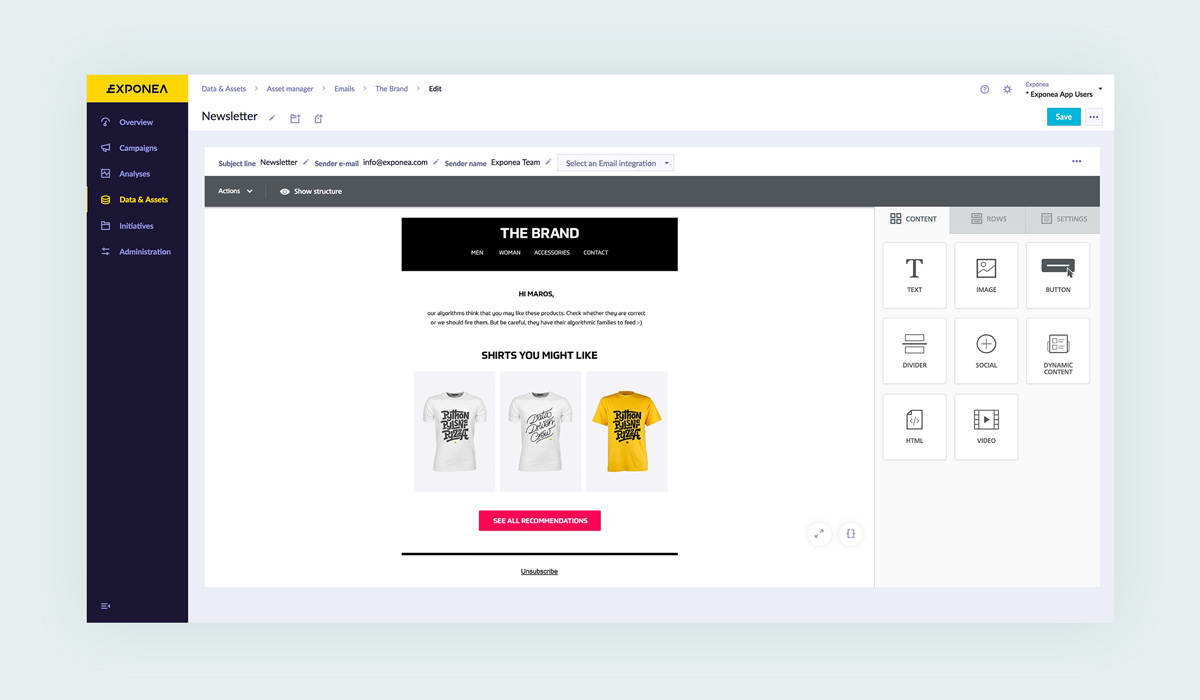 Improve Average Order Value: Newsletter Product Recommendations