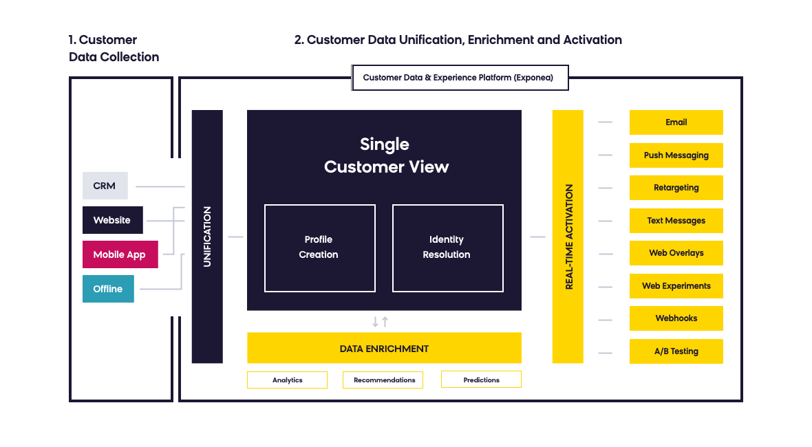 Customer Data & Experience Platform - Visualization