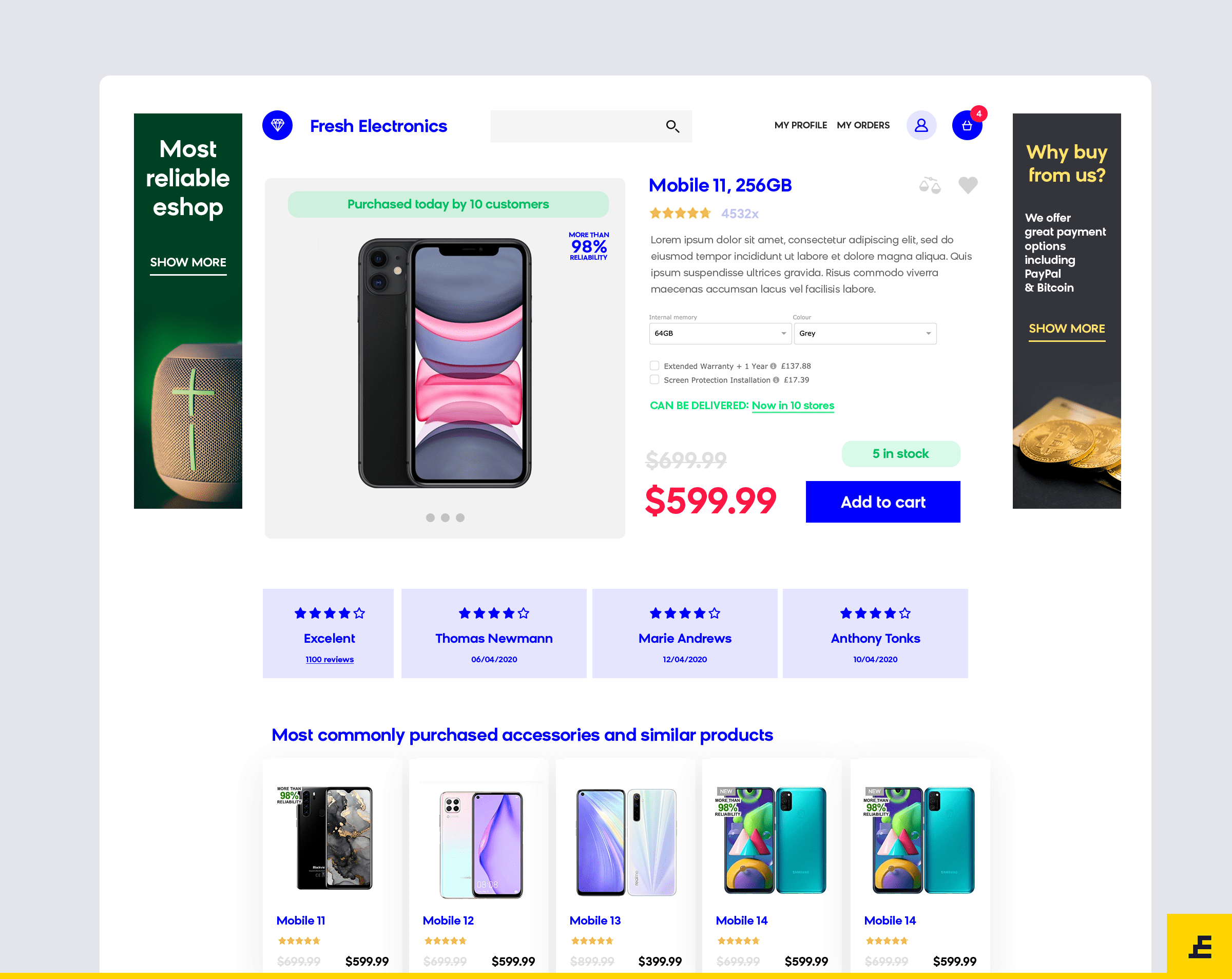 marketing psychology ecommerce - product page