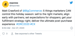 Exponea Twitter Online Retail Challengers Matt